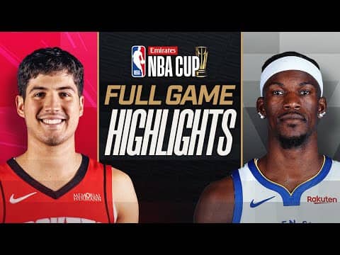 ROCKETS at WARRIORS | EMIRATES NBA CUP 🏆 | FULL GAME HIGHLIGHTS | November 26, 2025