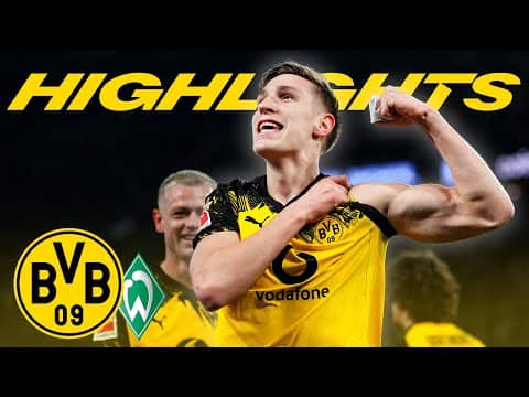 Best first half of the season in years | BVB – Werder Bremen | Highlights