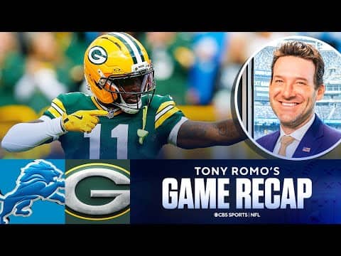 Tony Romo compares Packers to last season Lions in win over Detroit | Game Recap