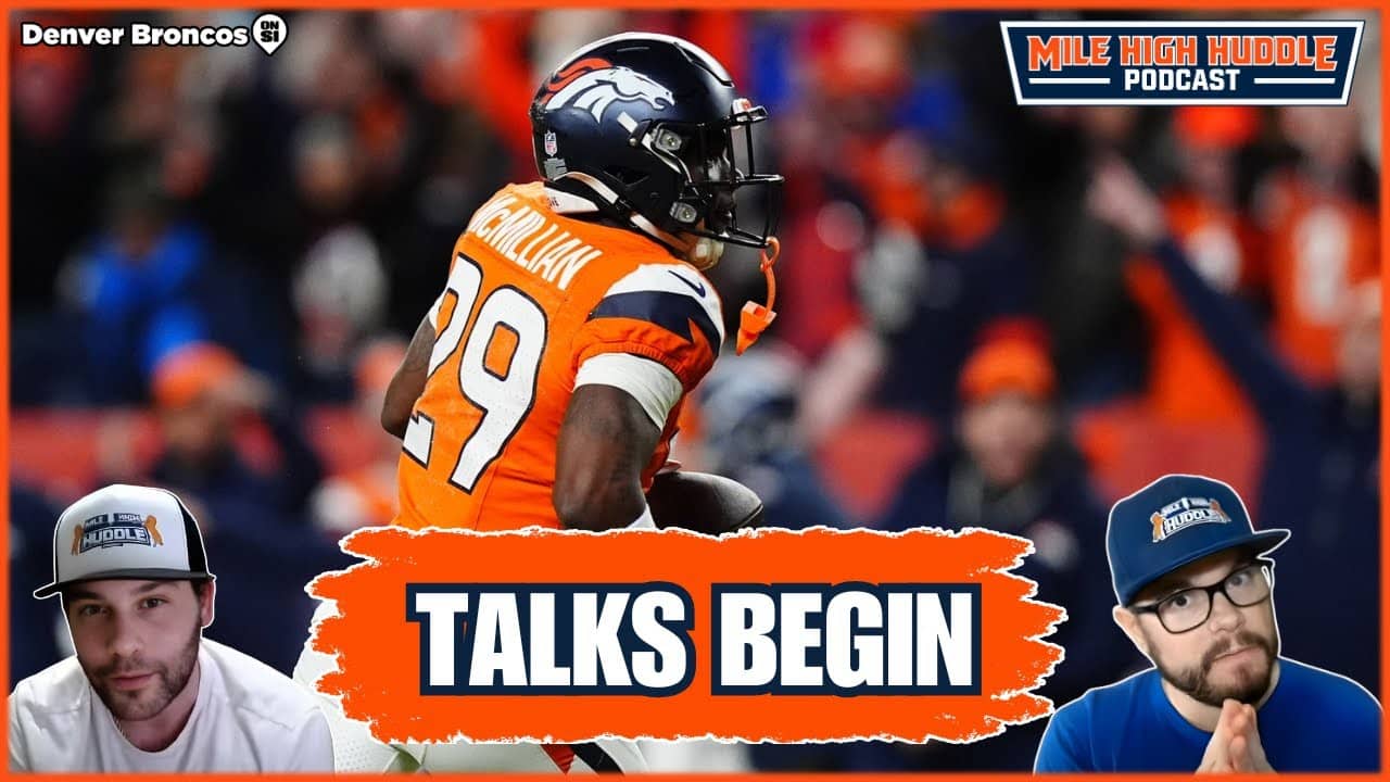 Broncos Begin Extension Conversations With Ja'Quan McMillian | MHH Podcast