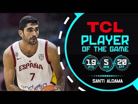 Santi Aldama (20 PTS) | TCL Player Of The Game | ESP 🇪🇸 vs BIH 🇧🇦 | FIBA EuroBasket 2025