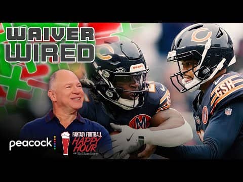 Snatch up RBs Monangai, Spears on Week 8 waivers | Fantasy Football Happy Hour | NFL on NBC