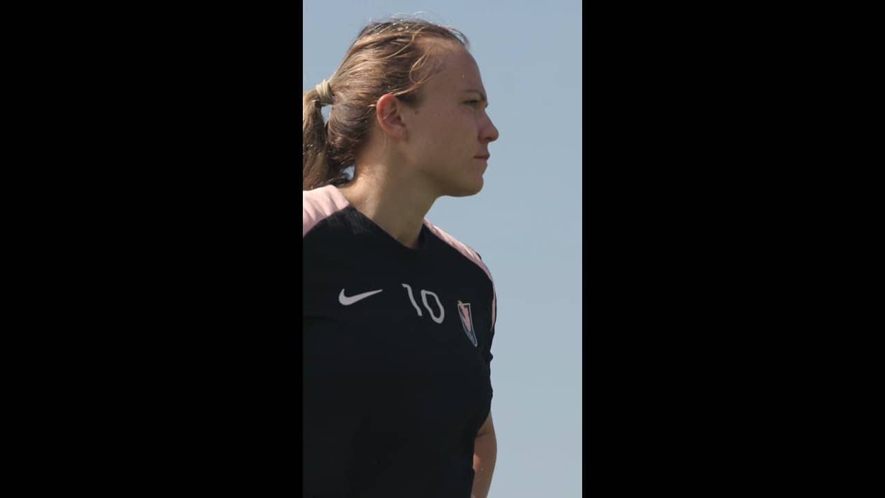 Claire Emslie Returns To Training