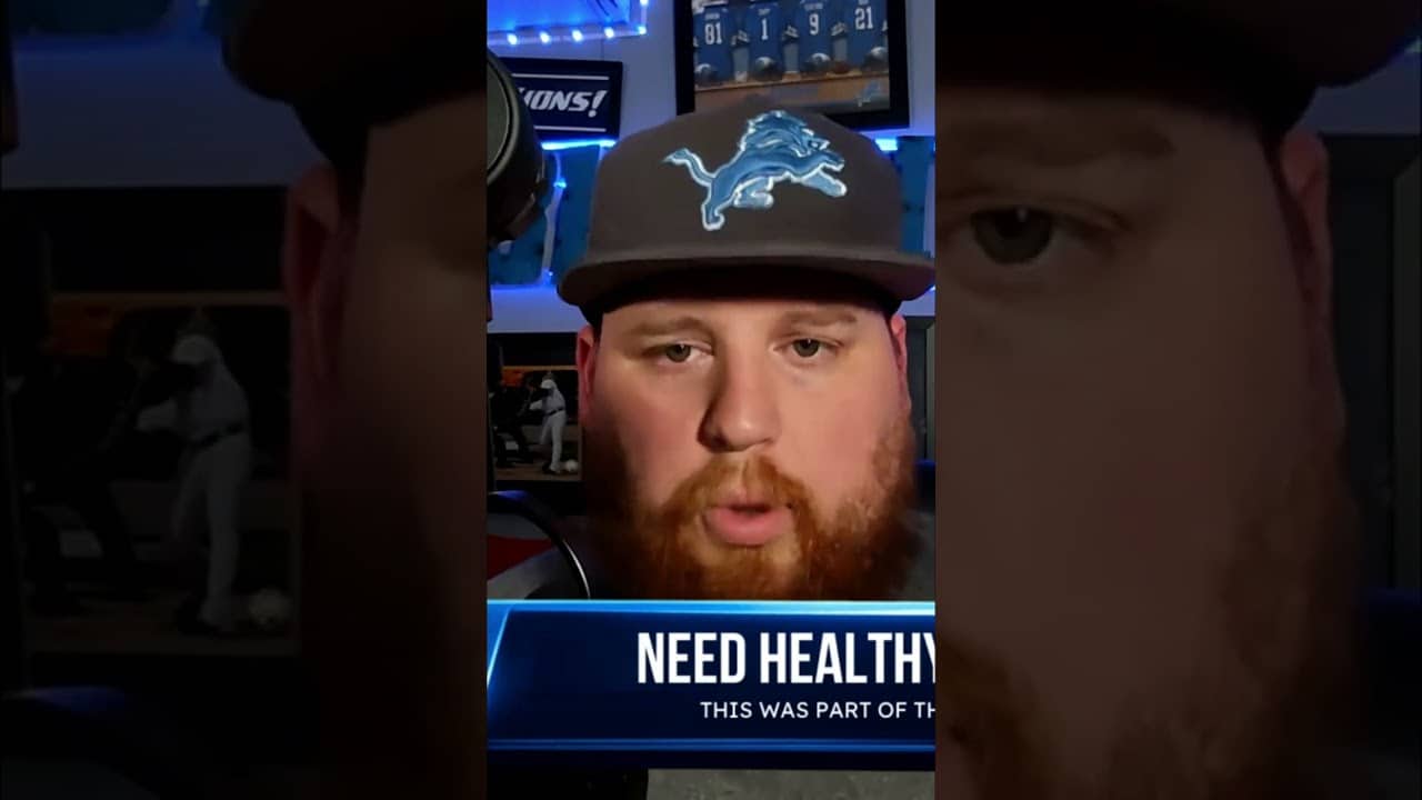 Detroit Lions: Elite Super Bowl Contenders Need Health! #shorts