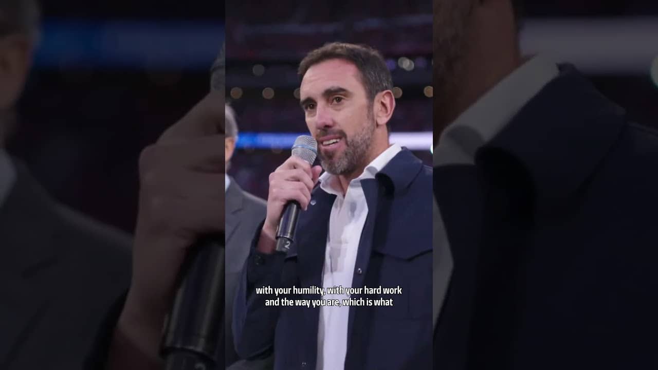 Godín about Grizi ❤️🤍