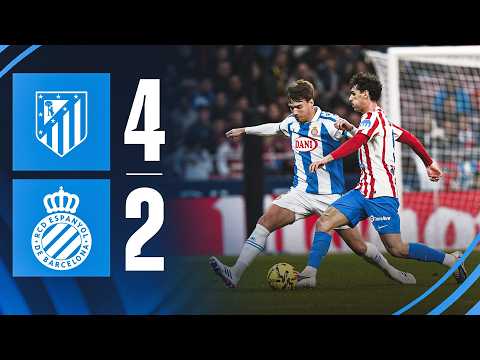 ⚽ RESUM J25 | Atlético de Madrid 4-2 Espanyol | #LaLigaHighlights