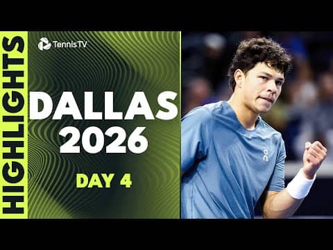 Shelton, Paul & Shapovalov In Action | Dallas 2026 Highlights Day 4