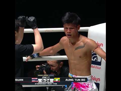 WHAT A BANGER 💥 Mahesuan rallies back from two knockdowns to stop Aung Tun Bo!