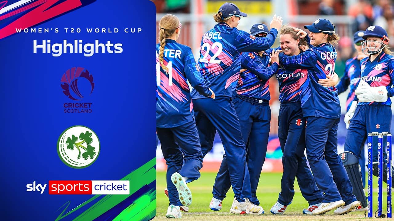 Scotland win FIRST T20 World Cup match! | Scotland vs Ireland | Women's T20 World Cup Highlights