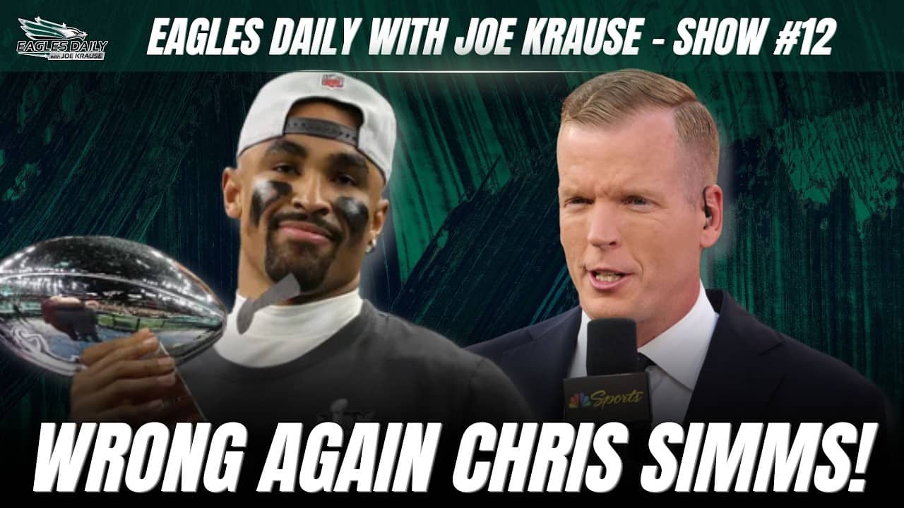Chris Simms DISRESPECTS Jalen Hurts AGAIN! OTA Day 2 | Eagles Daily w/ Joe Krause