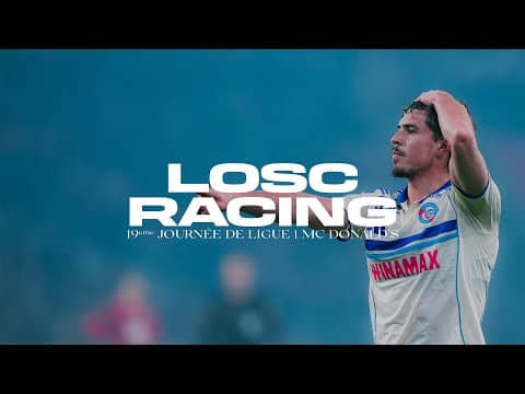 Lille - RACING (1-4) : les buts vus du bord terrain ⚽️🎬