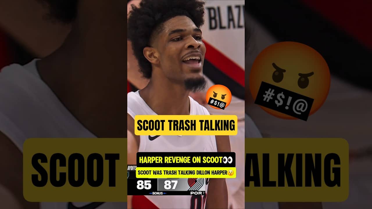 Dillon Harper got his GET BACK on Scoot😤