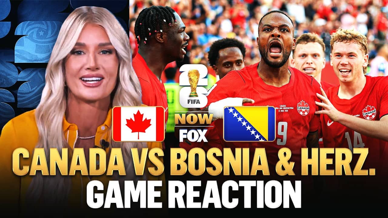 FIFA World Cup Now crew reacts to Canada and Bosnia and Herzegovina’s 1-1 draw ⚽️