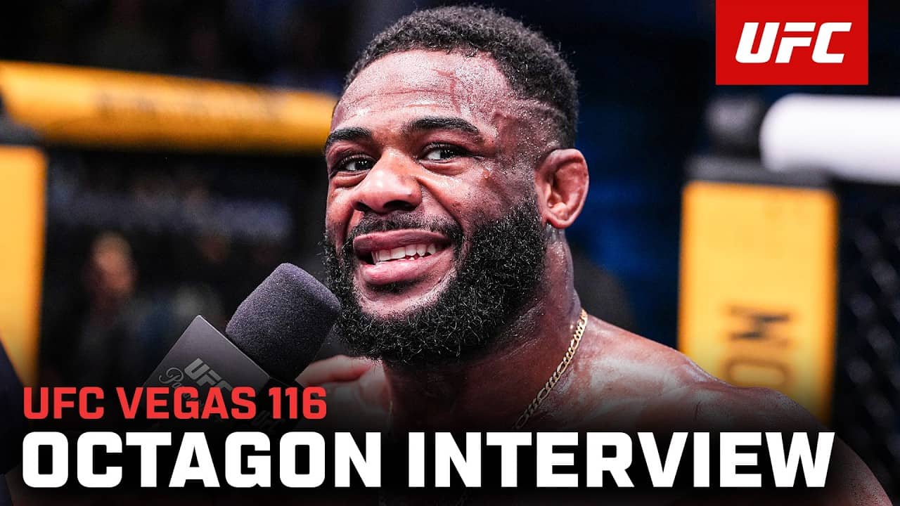 Aljamain Sterling Octagon Interview | UFC Vegas 116