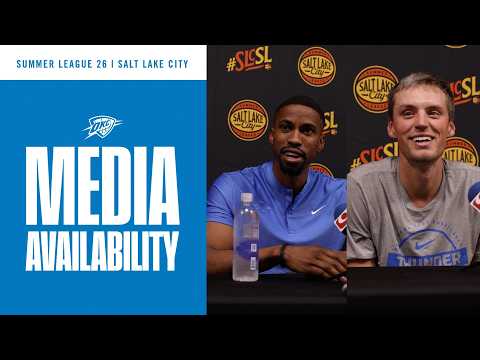 Coach Dixon and Payton Sandfort After Game 2 | SLC Summer League | Postgame Media | July 6th, 2026