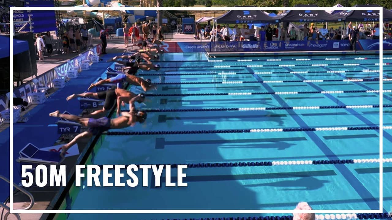 Sean Niewold and Brendan Whitfield in 50M Freestyle Sprint | 2026 TYR Pro Swim Series Sacramento