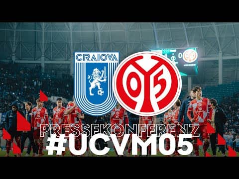 Die PK nach dem Spiel gegen CS Universitatea Craiova | #UCVM05 | #05ertv | 2025/26