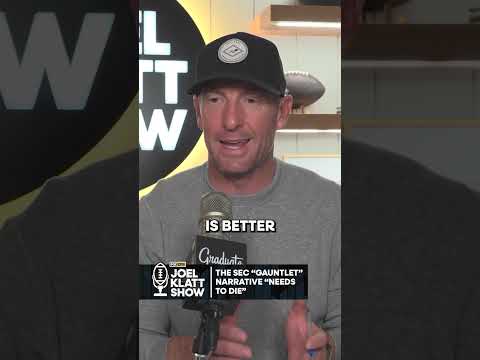 The SEC narrative needs to die 😳 #sec #football