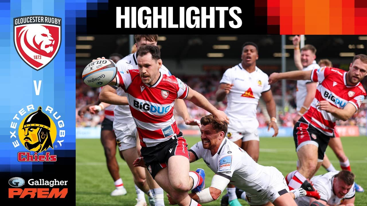HIGHLIGHTS & REACTION: Gloucester Rugby v Exeter Chiefs | Gallagher PREM 25/26 | Round 14