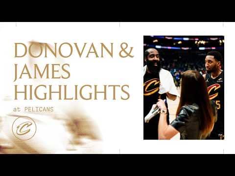 Cavs at Pelicans | Donovan Mitchell & James Harden Highlights | 03.21.2026