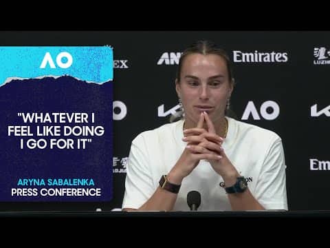 Aryna Sabalenka Press Conference | Australian Open 2026 Quarterfinal