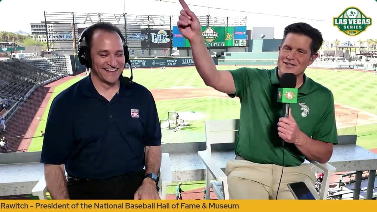 Hall of Fame President Josh Rawitch Joins A's Cast Live!