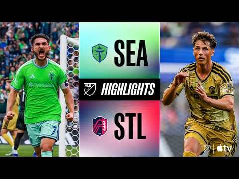 Seattle Sounders FC vs. St. Louis CITY SC | Full Match Highlights | SIX GOALS IN SEATTLE!