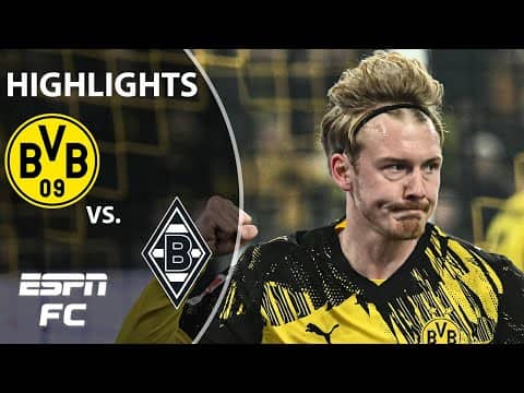 Borussia Dortmund vs. Borussia Monchengladbach | Bundesliga Highlights | ESPN FC