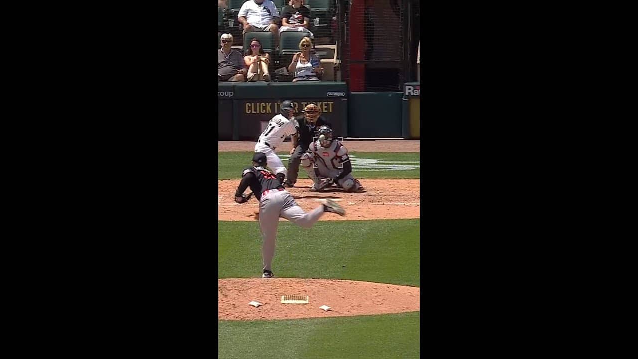 First career hit for Rikuu Nishida! ✅ #debut #mlb #highlights
