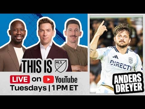 The Audi 2025 MLS Cup Playoffs Have Arrived! Anders Dreyer Joins The Show! | This is MLS