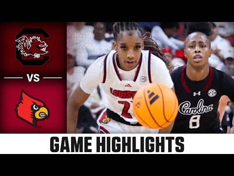 South Carolina vs. Louisville Game Highlights | 2025-26 ACC Women's Basketball