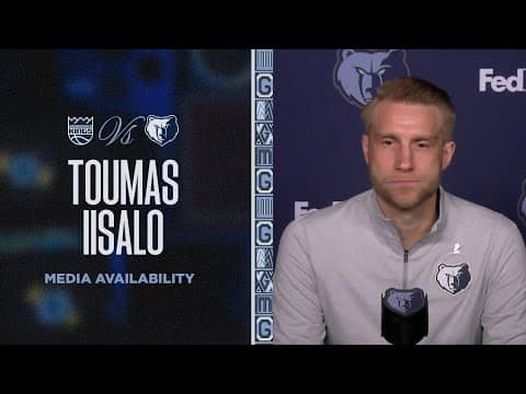 Tuomas Iisalo Press Conference | Grizzlies vs. Kings