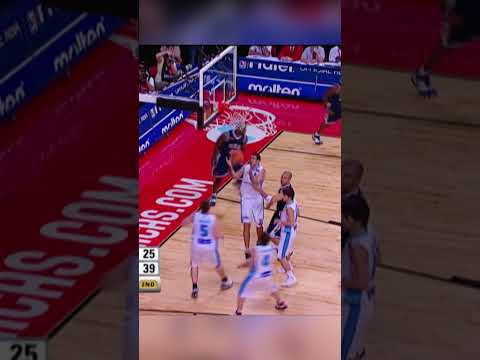 Jason Kidd always knew where to find LeBron James 🎯  #AmeriCup