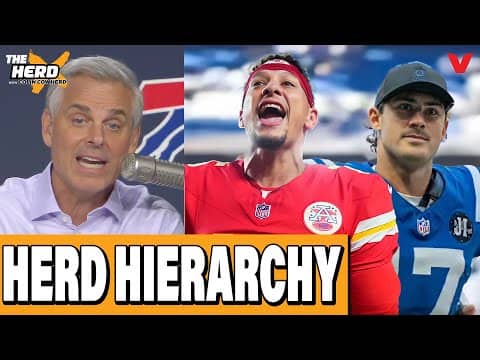 Colin Cowherd’s Week 6 Herd Hierarchy: Chiefs or Bucs #1? Patriots & Steelers top 10? | THE HERD NFL