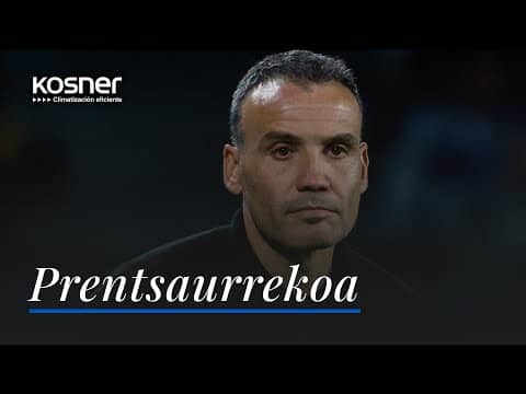 RUEDA DE PRENSA POSPARTIDO | Sergio Francisco | Real Sociedad - Villarreal CF