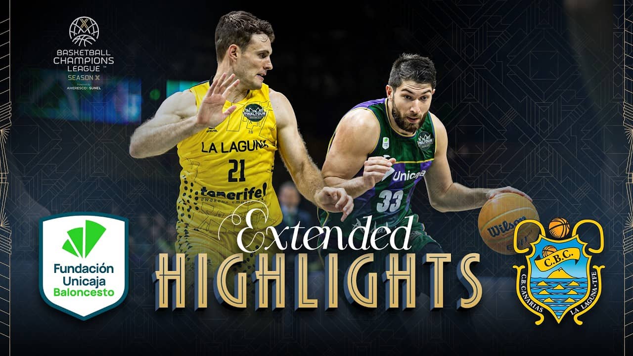 Unicaja v La Laguna Tenerife | 3RD PLACE | Full Game Highlights | #BasketballCL 2025-26