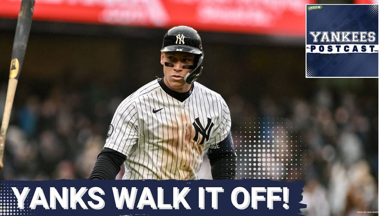 YANKEES POSTCAST: The Yankees WALK IT OFF against the Rays!