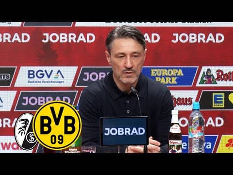 „Müssen mit diesem Punkt leben!“ | PK mit Kovac & Schuster | SC Freiburg – BVB 1:1