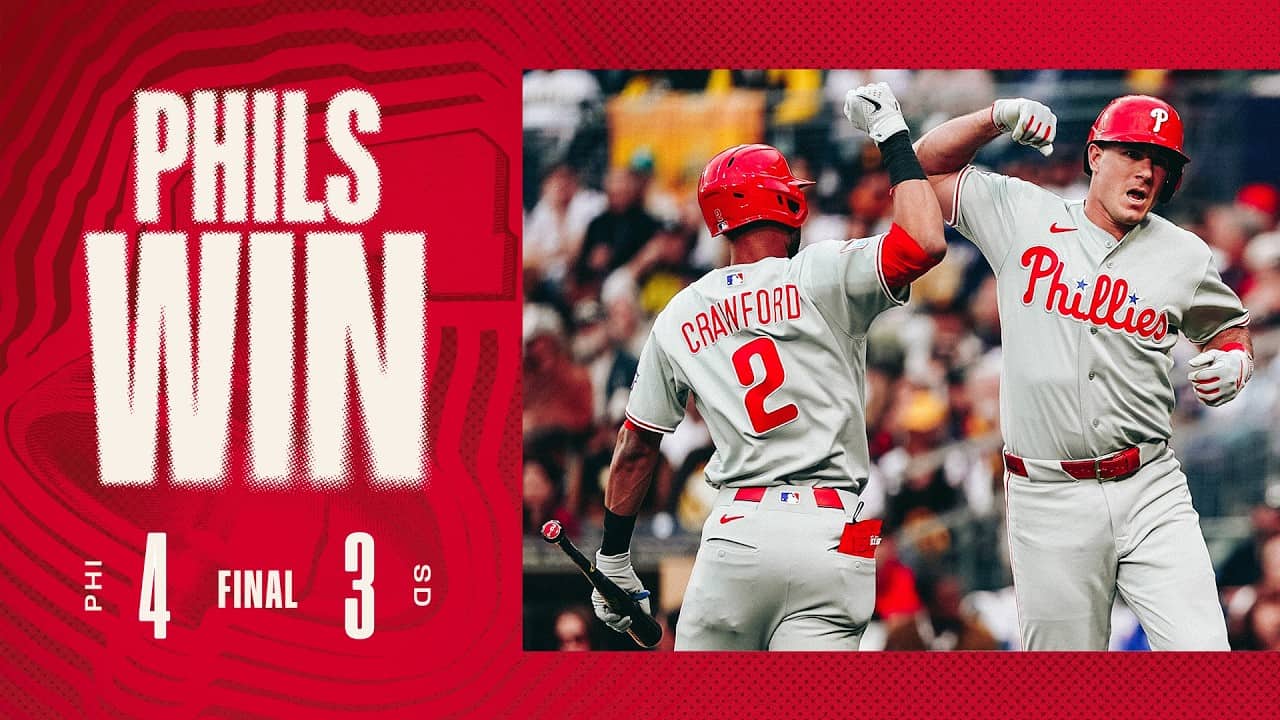Phillies vs. Padres Game Highlights (5/26/26) | MLB Highlights