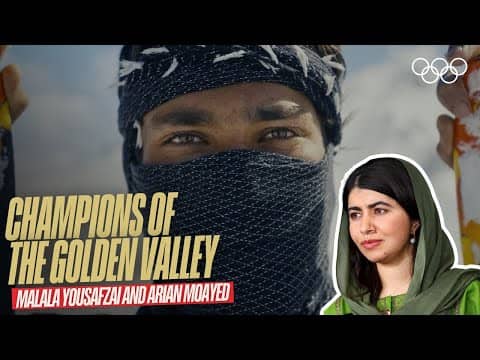 Malala and Arian Moayed on the 'powerful story' behind "Champions of the Golden Valley"