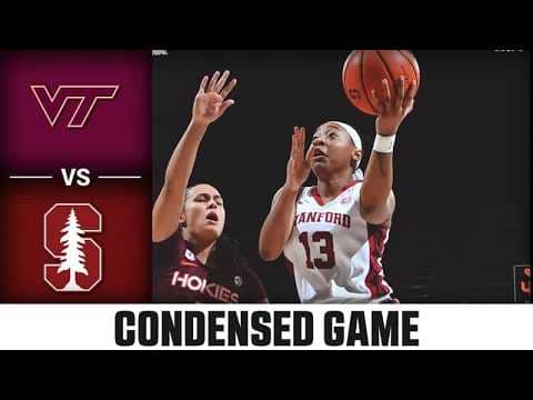 Virginia Tech vs. Stanford Condensed Game | 2025-26 ACC Women's Basketball