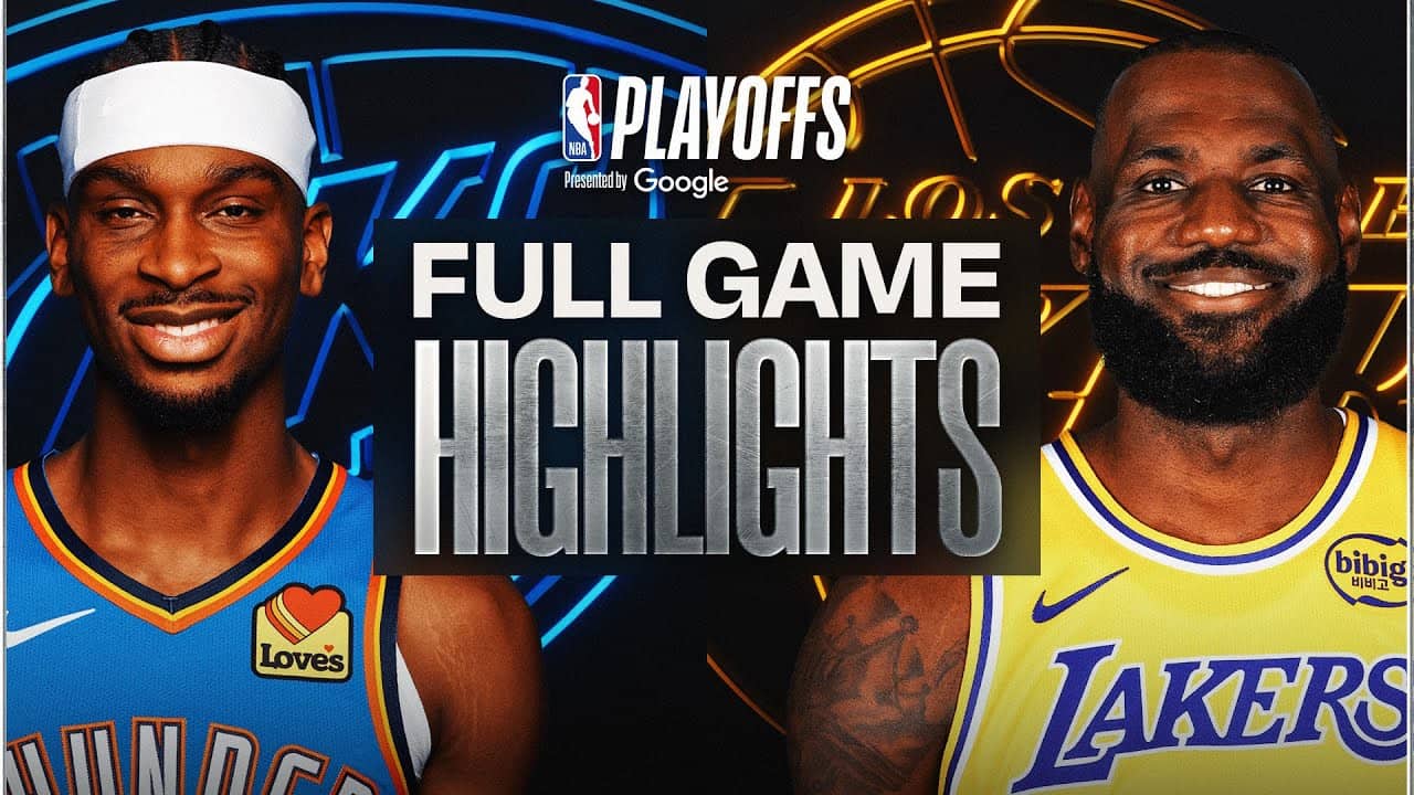 #1 THUNDER at #4 LAKERS | FULL GAME 3 HIGHLIGHTS | May 9, 2026