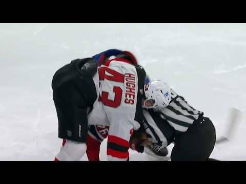 Luke Hughes Attacks Zachary Bolduc After Questionable Hit
