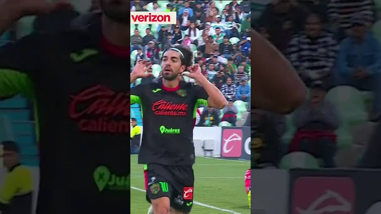¡GOL DE PIZARRO ante Santos! #shorts