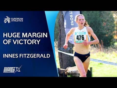 Extraordinary Margin of Victory! 👏 Innes Fitzgerald Dominates U20 Cardiff Cross Challenge