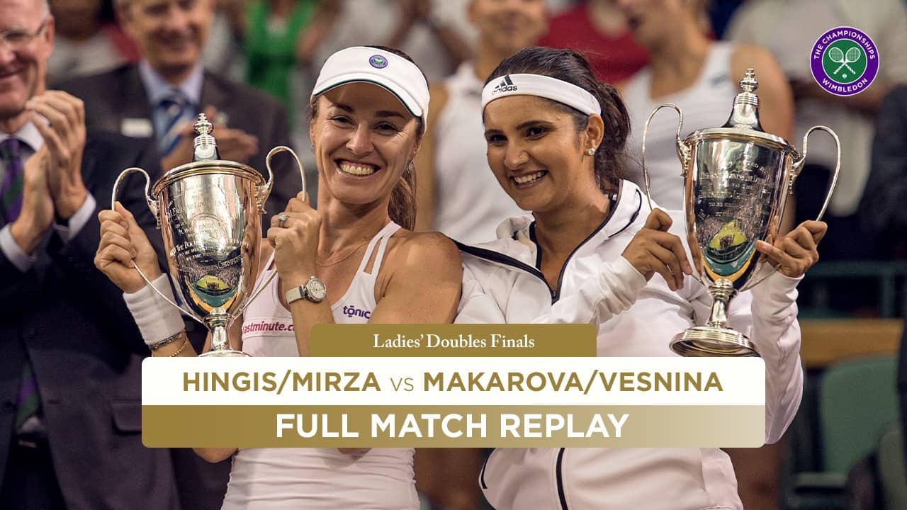 Martina Hingis/Sania Mirza vs. Ekaterina Makarova/Elena Vesnina | Wimbledon 2015 | Full Match
