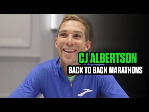 CJ Albertson Talks Turning Around After World Champs Marathon To Run The 2025 Chicago Marathon