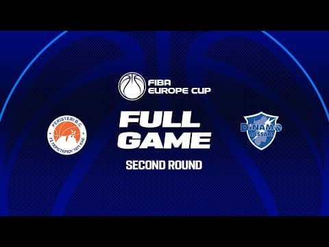 LIVE - Peristeri Betsson v  Dinamo BDS Sassari | FIBA Europe Cup 2025-26 | Second Round
