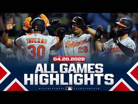 Highlights from ALL GAMES on 4/20 (Orioles' WILD win in extras, Max Muncy's 4-hit game, MORE!)
