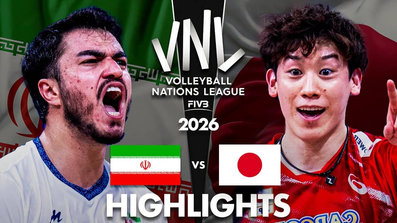 Japan 🇯🇵 vs Iran 🇮🇷 | Highlights | Men's VNL 2026